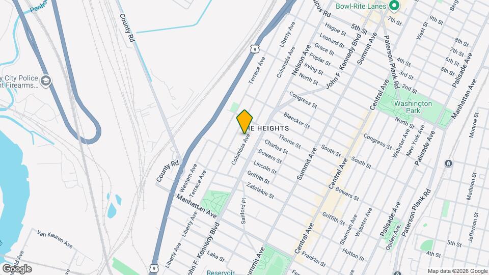 67A Columbia Ave Map and Location Details