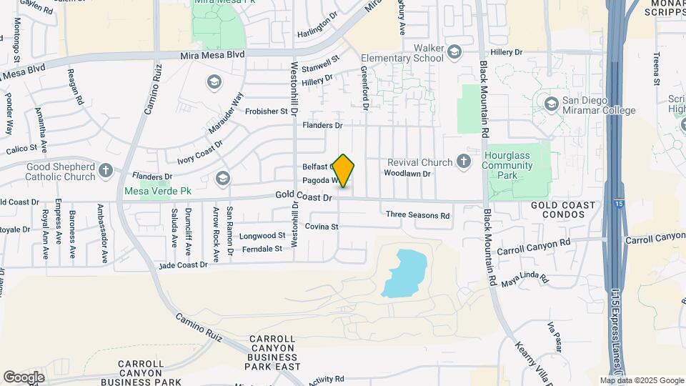 10345 Lipscomb Dr Map and Location Details