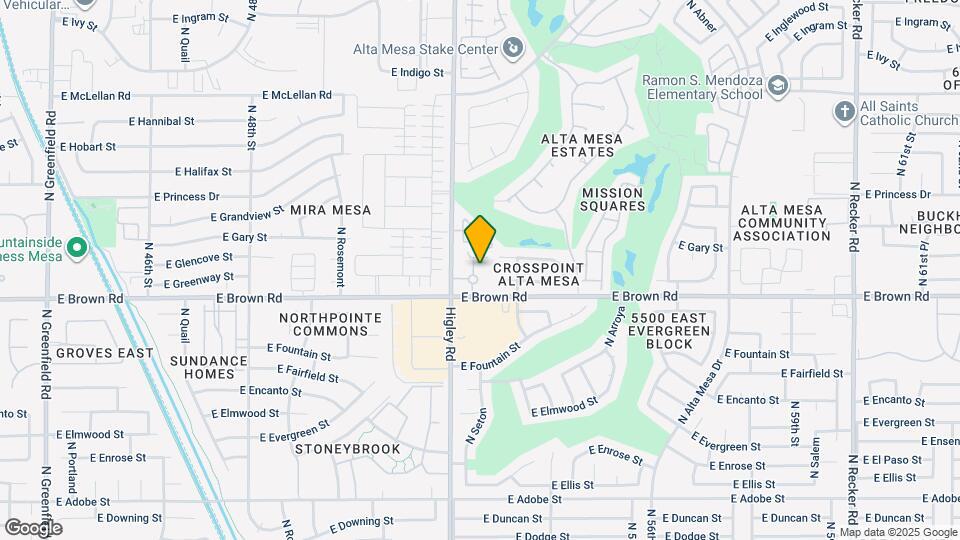 Alta Mesa The Chateaux Mapa y Detalles de la Ubicación