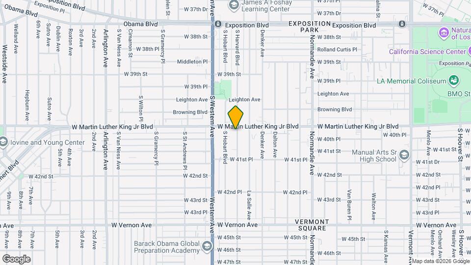 4013 S Harvard Blvd Map and Location Details