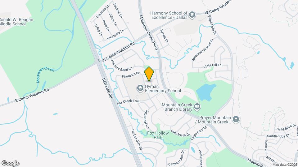 5727 Hunters Bend Ln Map and Location Details
