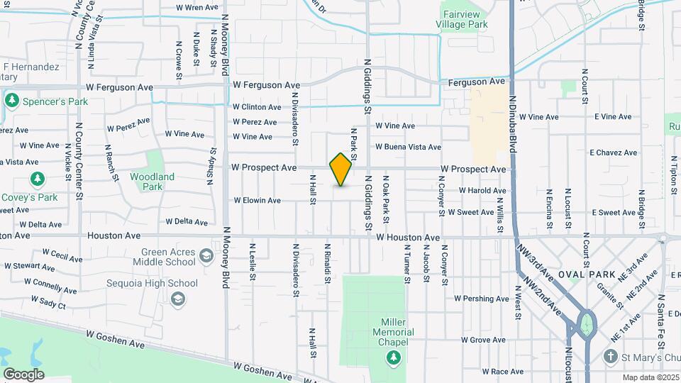 1408 W Elowin Ave Map and Location Details