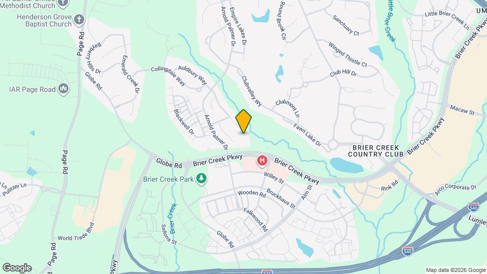 11734 Broadfield Ct Map and Location Details