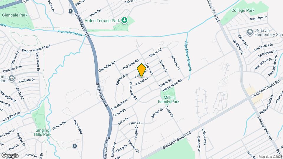 2541 Camel Ct Map and Location Details