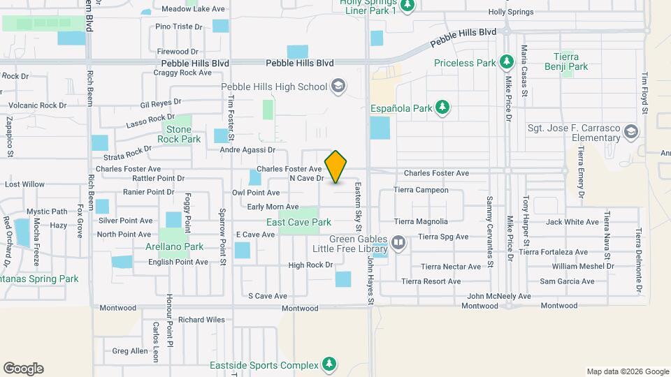 14375 Whisper Mare Ct Map and Location Details