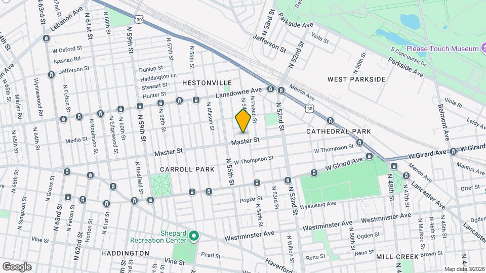 5412 Harlan St Map and Location Details