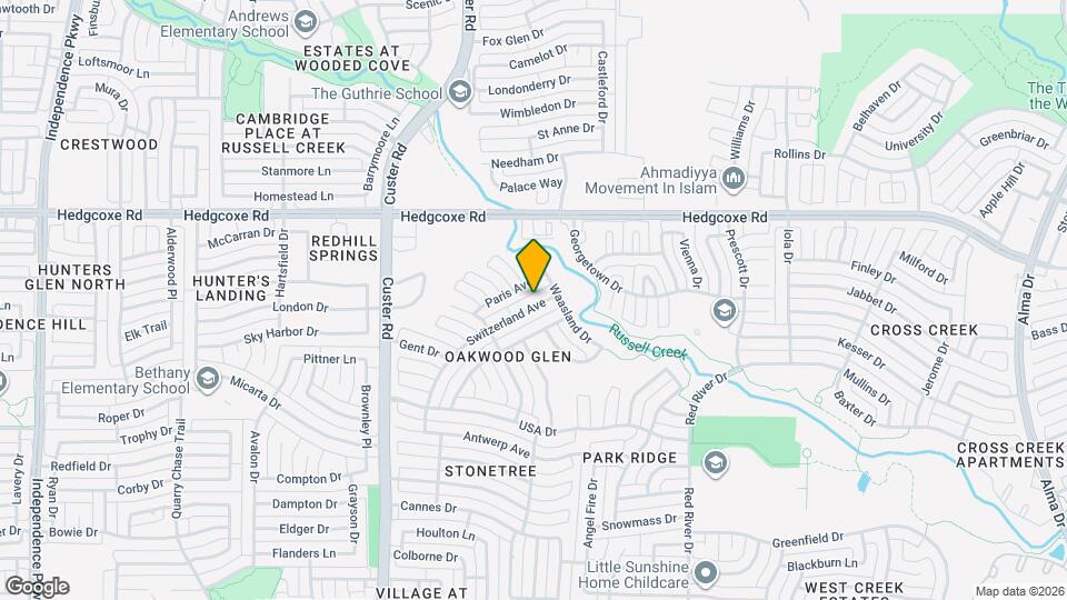 1905 Switzerland Ave Map and Location Details