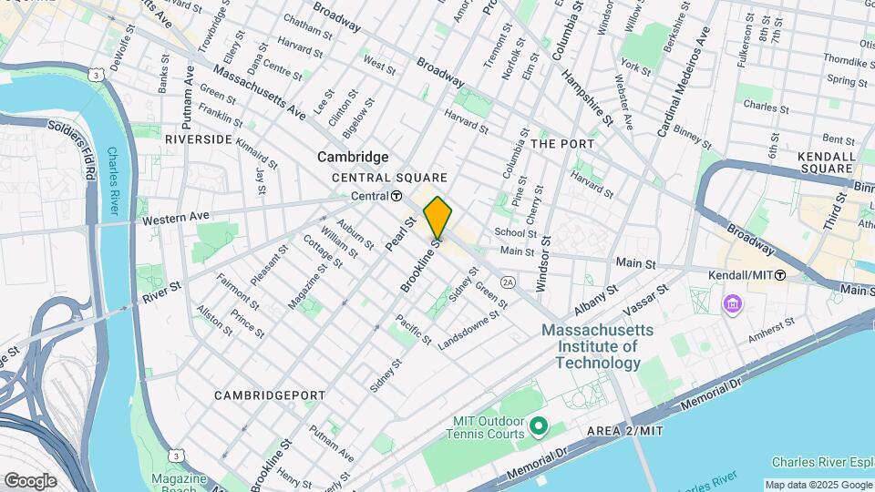 10 Brookline St Mapa y Detalles de la Ubicación