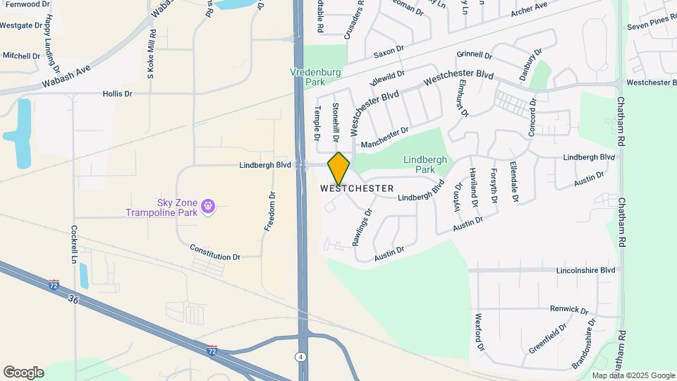 Hunter Glen Apartments Map and Location Details