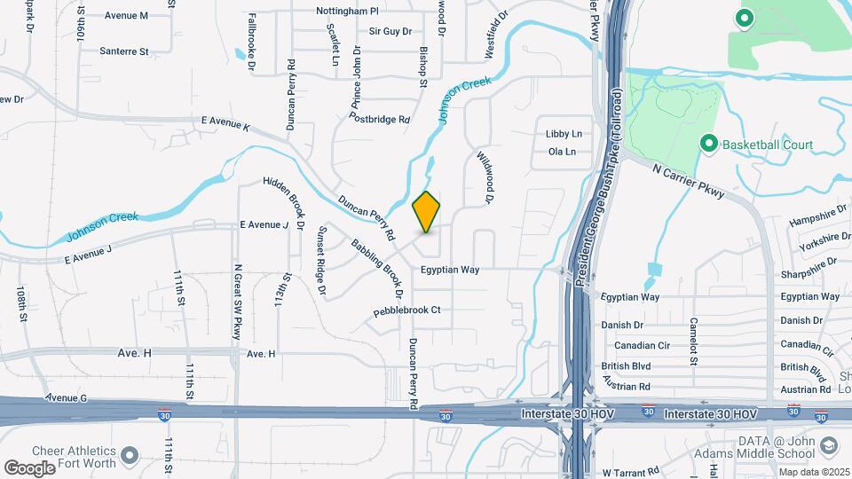 2313 Kingsley Dr Map and Location Details