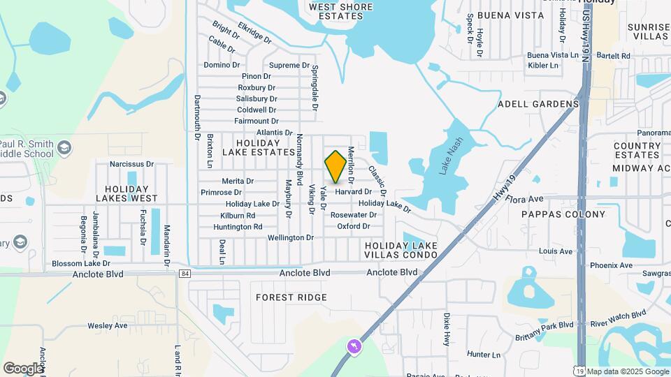 3525 Harvard Dr Map and Location Details