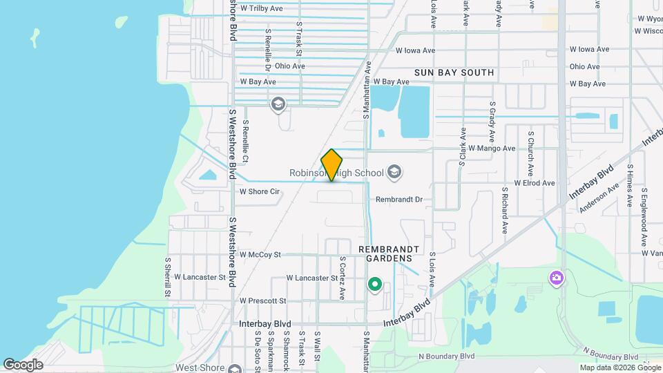 4421 Gandy Cir Map and Location Details