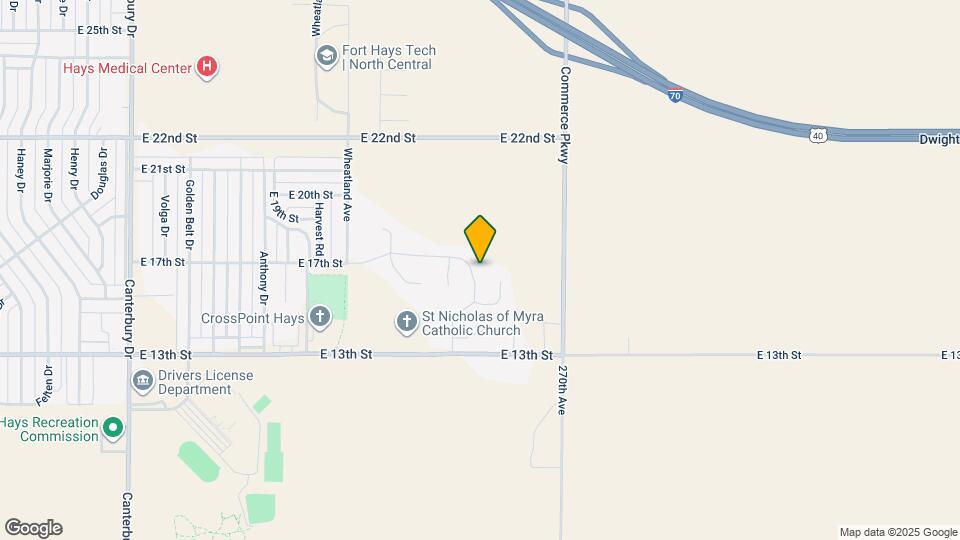 1508 Tallgrass Drive Map and Location Details