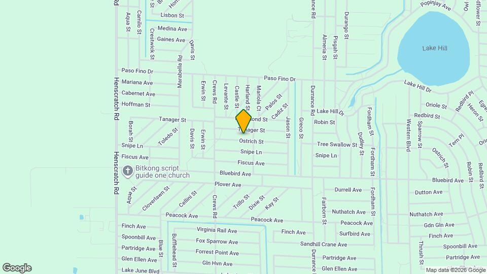 3443 Cliff Swallow St Map and Location Details