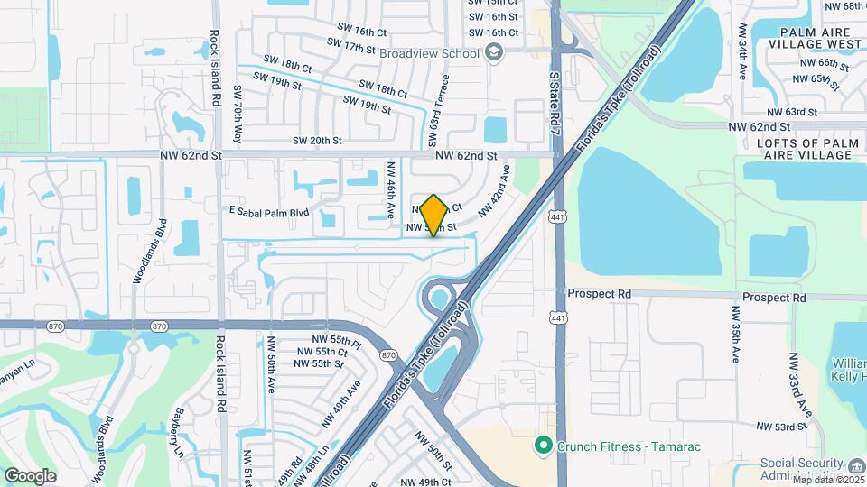 4641 NW 59th St Map and Location Details
