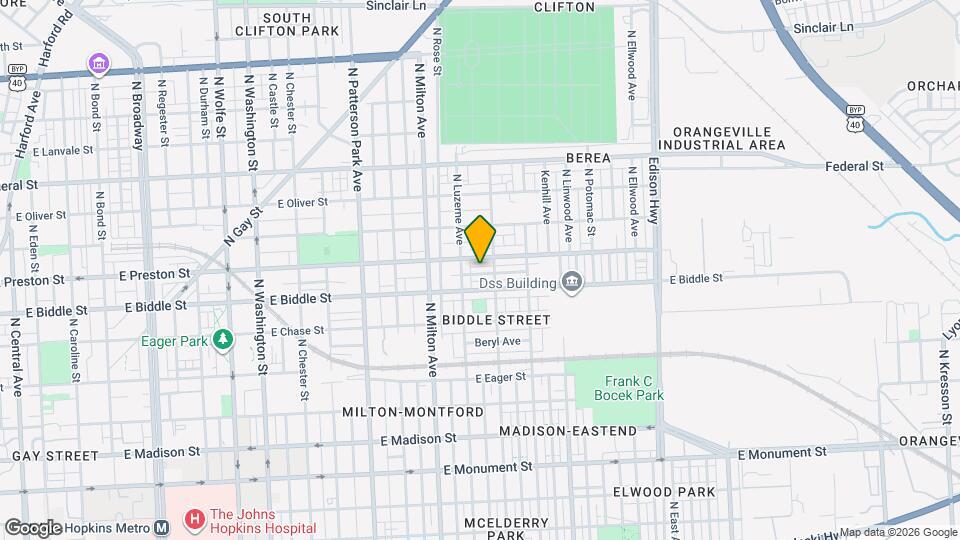 2616 Mura St Map and Location Details