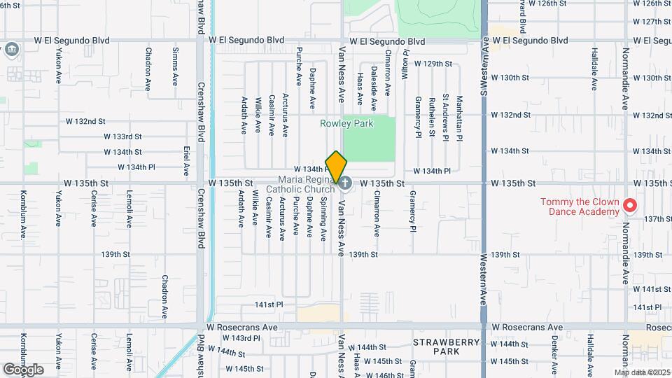 Gardena Capri Apartments Map and Location Details
