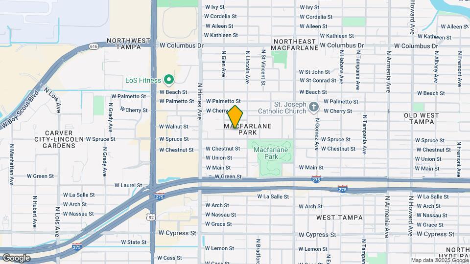 3318 W Walnut St Map and Location Details