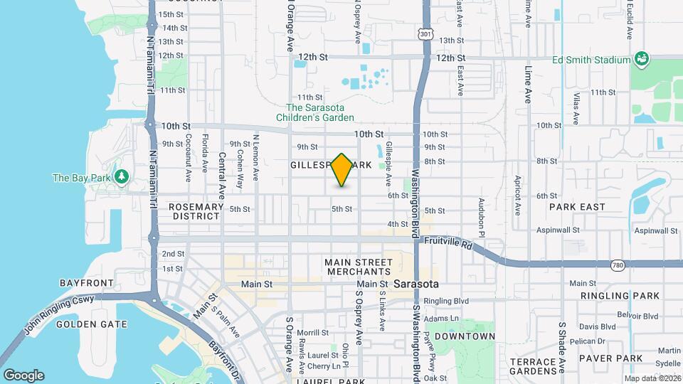 1751 6th St Map and Location Details