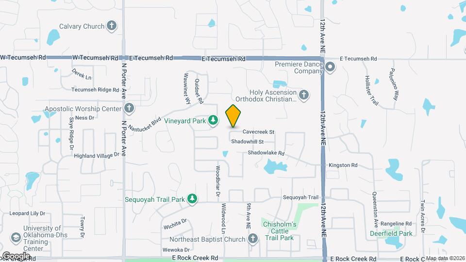 608 Cavecreek St Map and Location Details