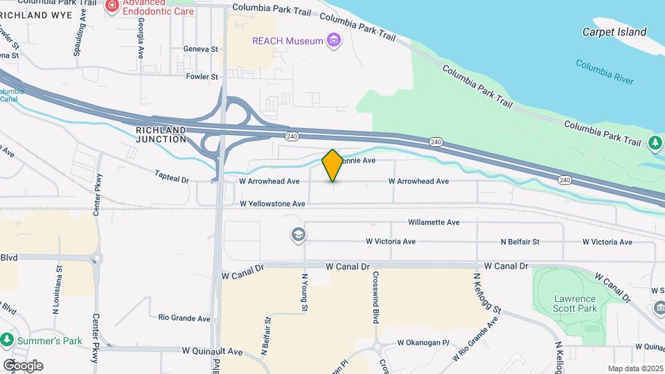 7103 W Arrowhead Ave Map and Location Details