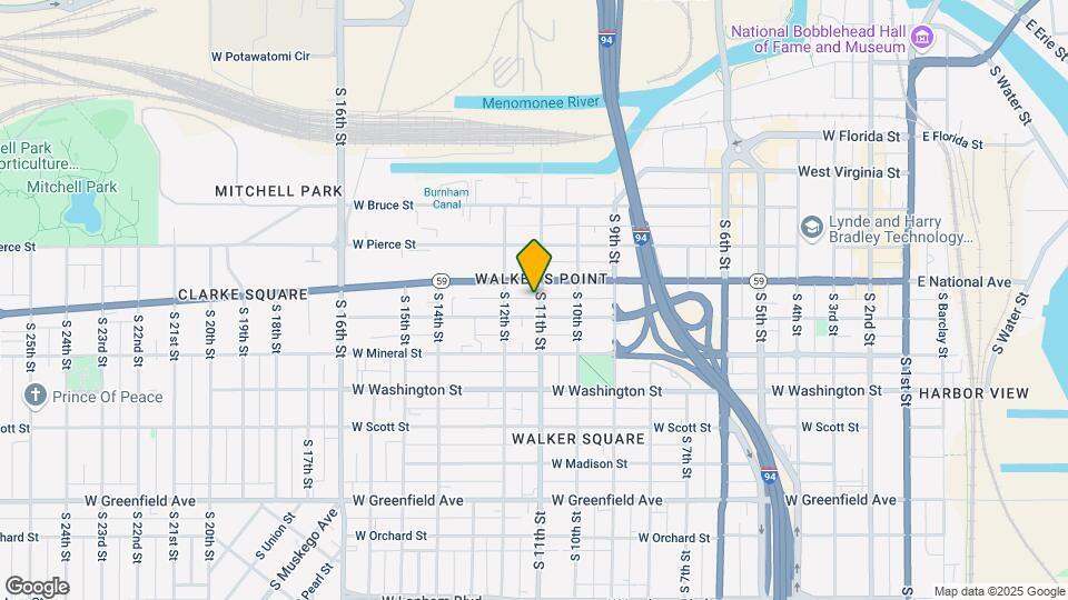 825-825 S 11th St Map and Location Details