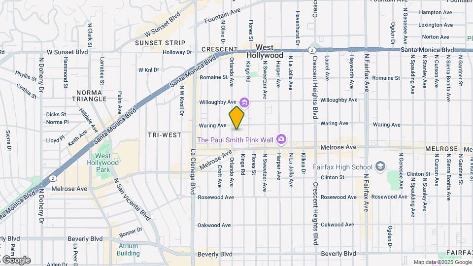 740 Orlando Ave-Unit -204 Map and Location Details
