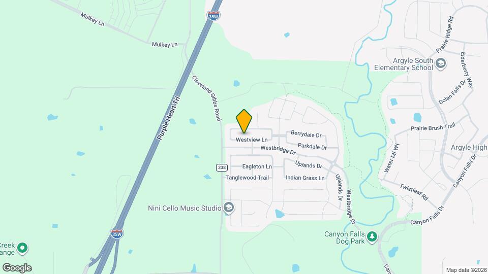 1516 Westview Ln Map and Location Details