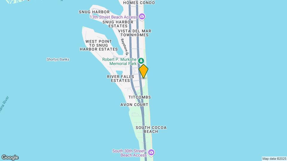 1835 S Atlantic Ave Mapa y Detalles de la Ubicación