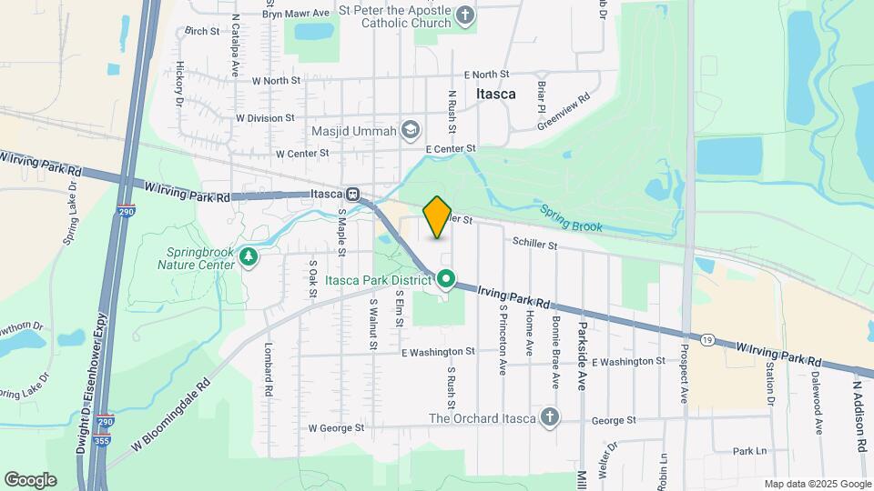 224 S Rush St Map and Location Details