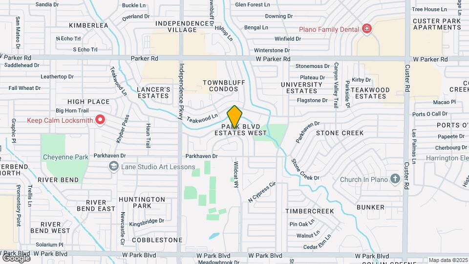 2705 Winterplace Cir Map and Location Details