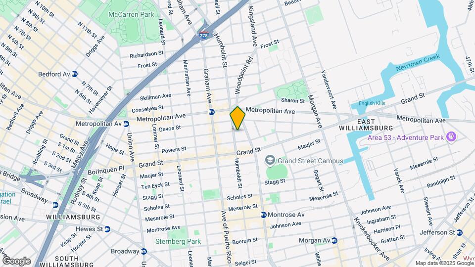 292 Ainslie St Map and Location Details