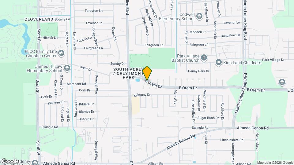 12203 Cape Hyannis Dr Map and Location Details