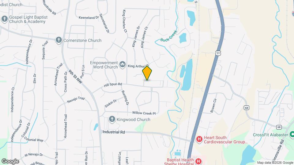 108 Sugar Hill Ln Map and Location Details