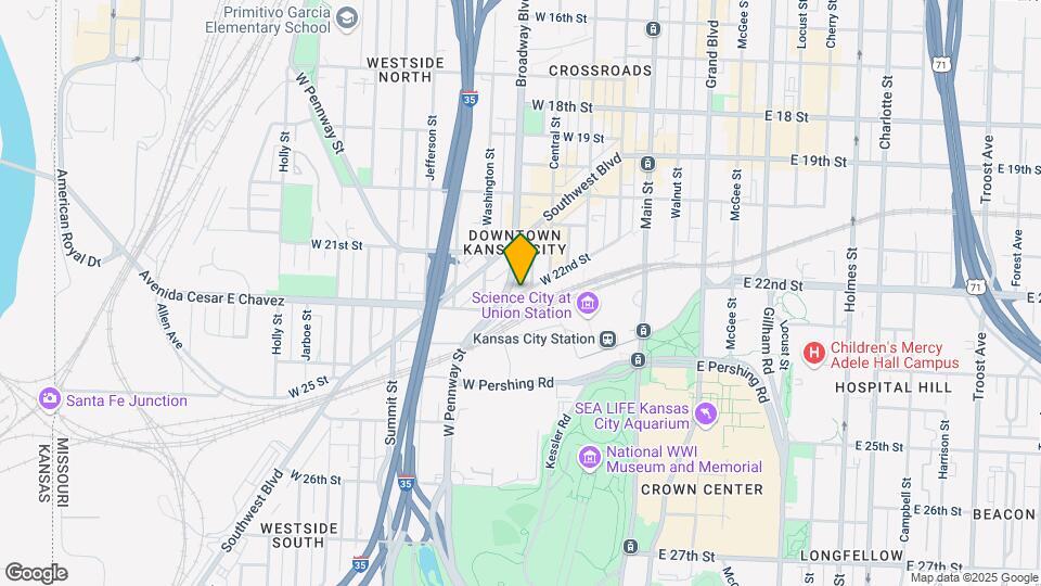 382 W 22nd St, Unit 501 Map and Location Details