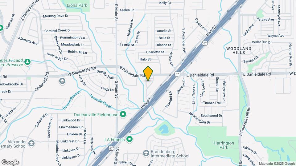 1538 Sunrise Ln Map and Location Details
