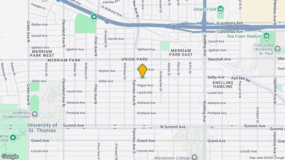 1790 Selby Ave Map and Location Details