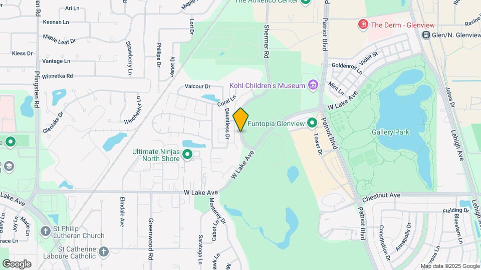 1950 Shermer Rd Map and Location Details