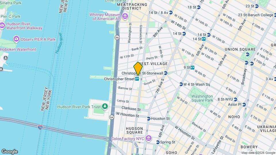 133 Christopher Street Map and Location Details