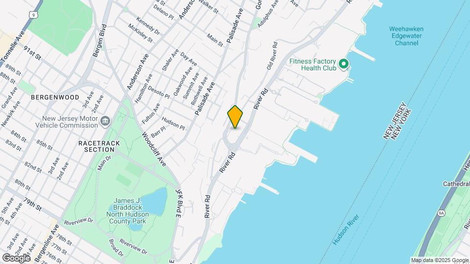 917 Hudson Park, Unit 917 Mapa y Detalles de la Ubicación