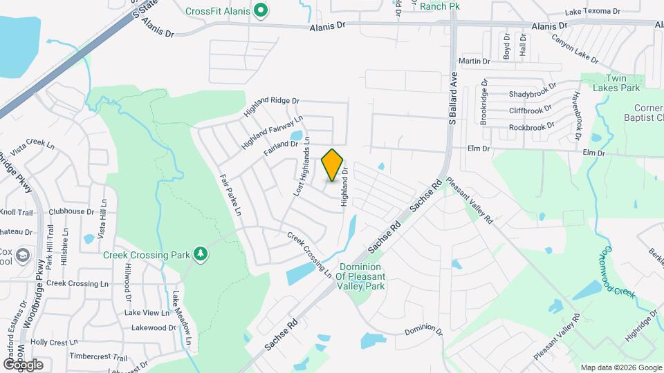 2019 Fair Highlands Trl Mapa y Detalles de la Ubicación