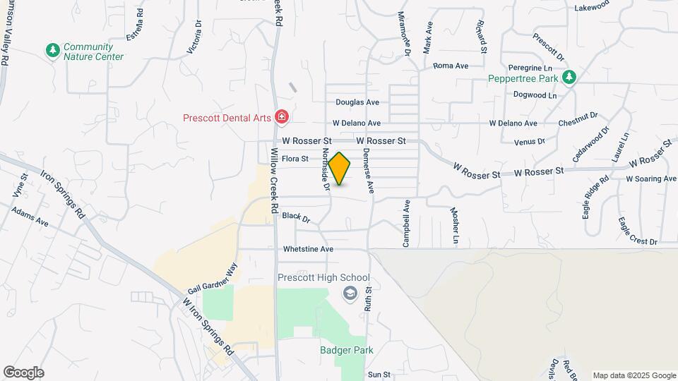 726 Prescott Heights Dr Mapa y Detalles de la Ubicación