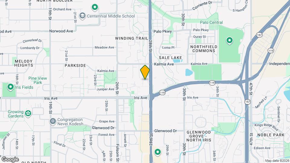3515 28th St Map and Location Details