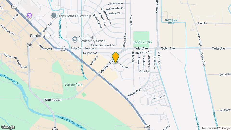 1365 Kittyhawk Ave Map and Location Details