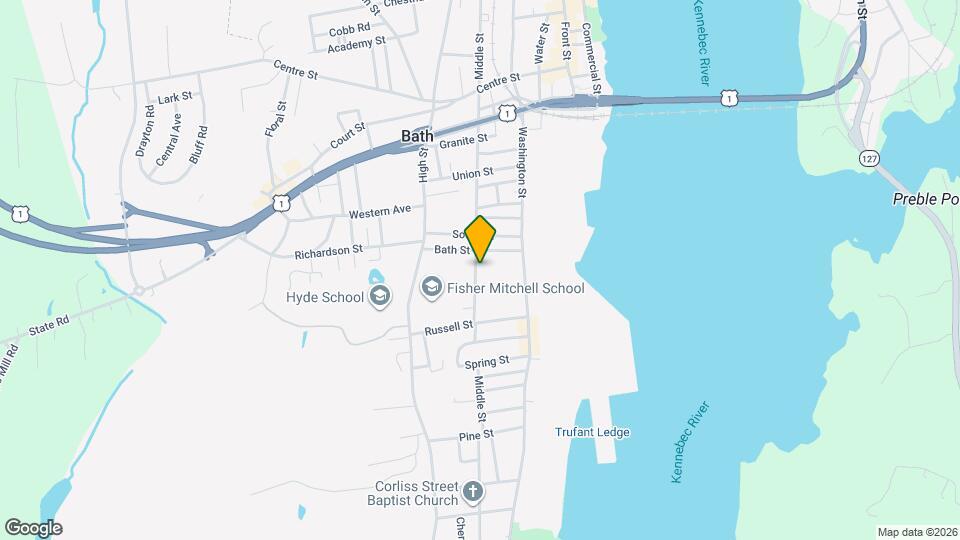 607 Middle St Map and Location Details