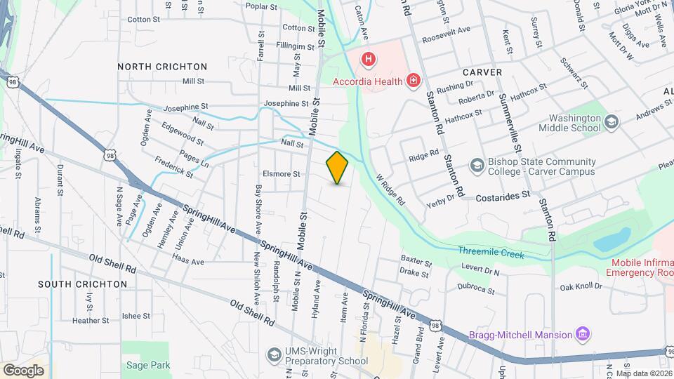 2647 Weems Dr Map and Location Details