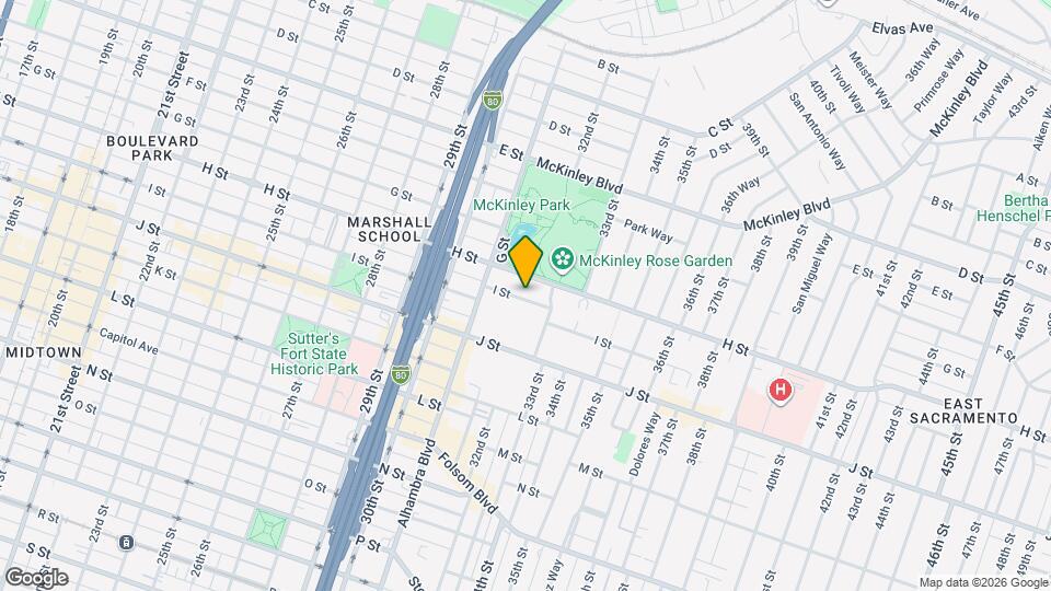 3201 I St Map and Location Details