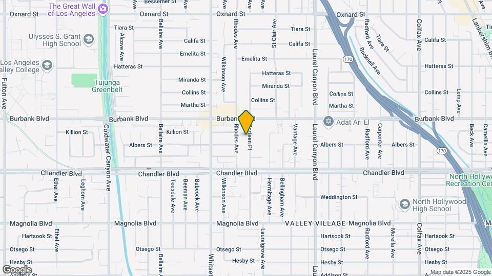 5511 Corteen Pl Map and Location Details
