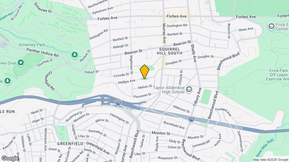 5648 Phillips Ave Mapa y Detalles de la Ubicación