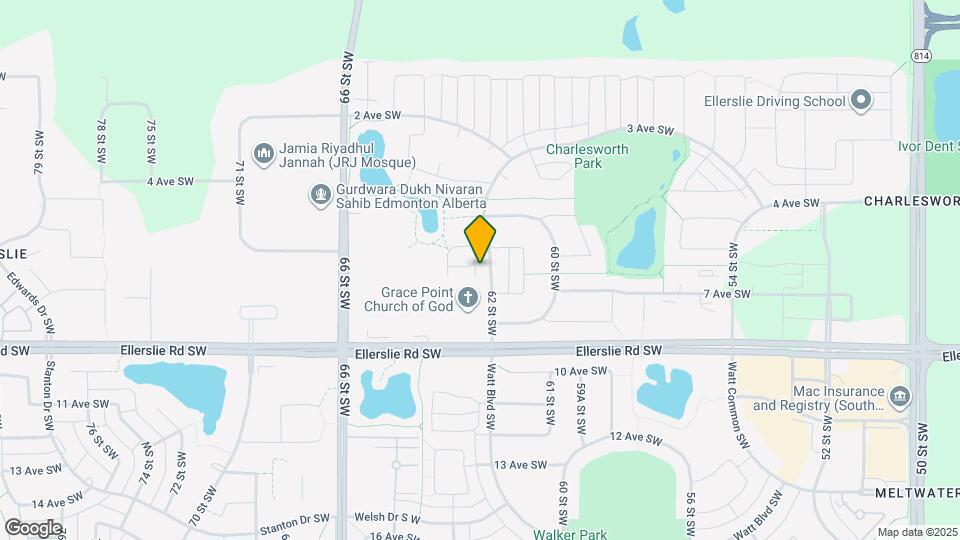 604-662 62 St SW Map and Location Details